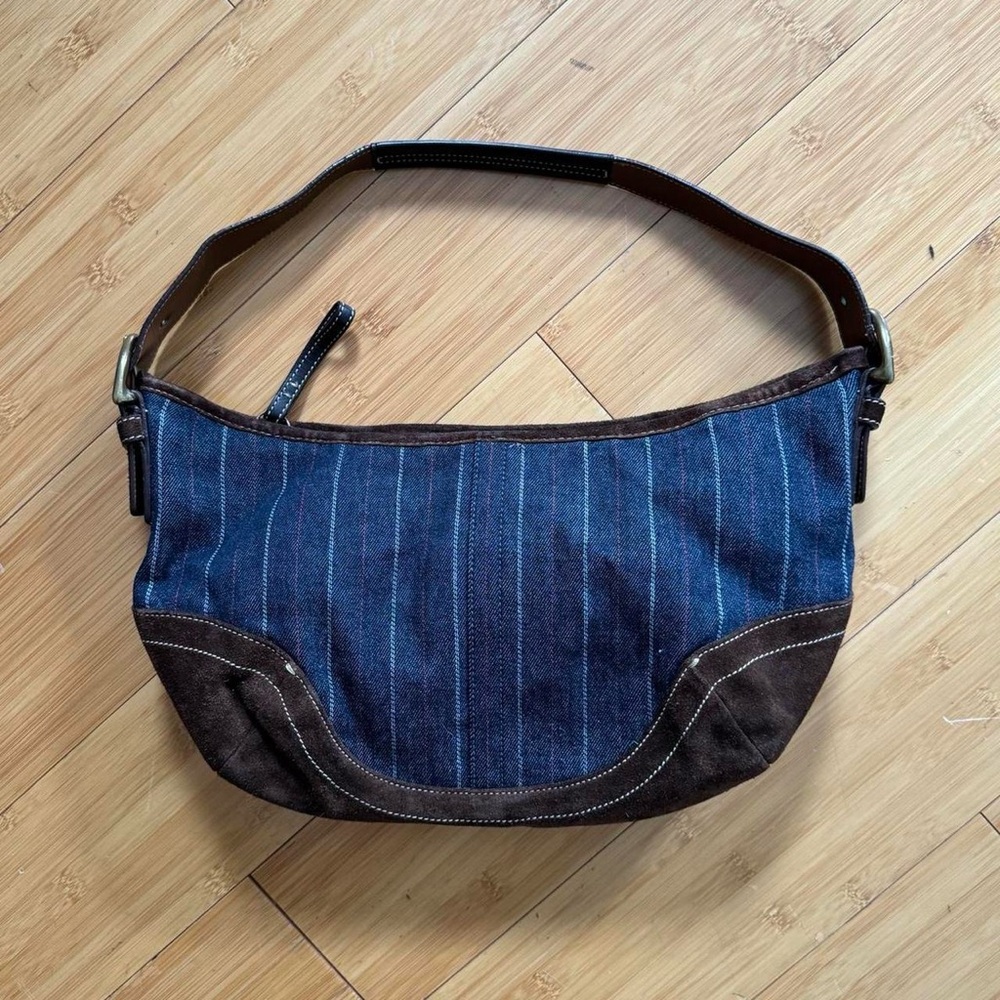 Vintage Coach Denim Purse